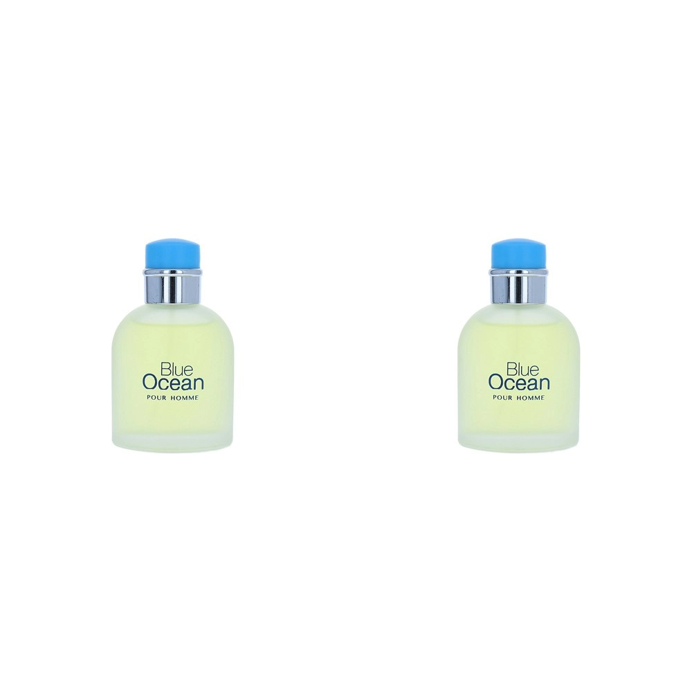 2PK Mirage Blue Ocean Eau De Toilette For Men 100ml Natural Spray Fragrance EDT