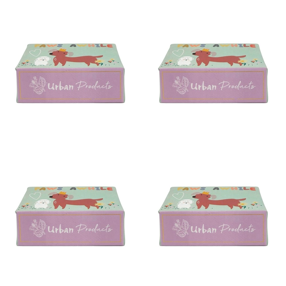 4x Urban Perfect Pets Cat 150g Golden Honeysuckle Body Soap Bar Bath/Shower Care