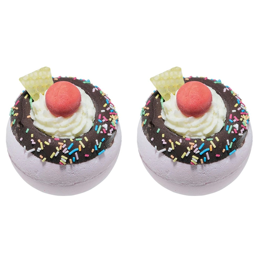 2PK Bomb Cosmetic Move Over Pavlova Bath Bomb Blaster Body Fragrance Tub Fizzy