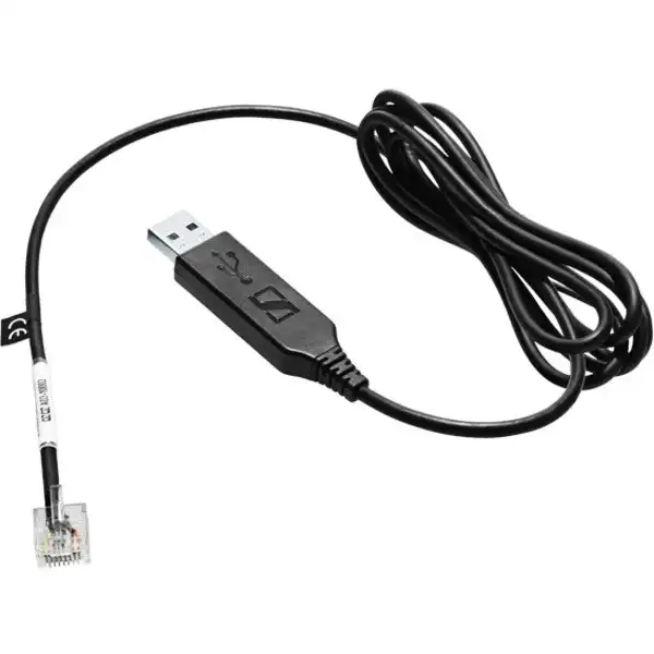 Sennheiser Adaptor USB Cable Electronic Hook Switch Connector for Cisco Phones