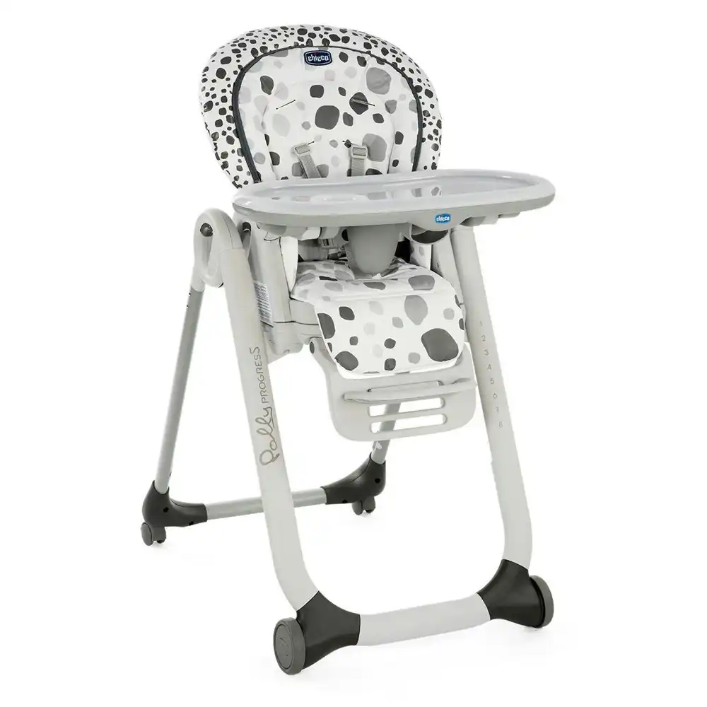 Chicco Juvenile Polly Progress 5 Baby High Chair Feeding Seat Anthracite 6-36m