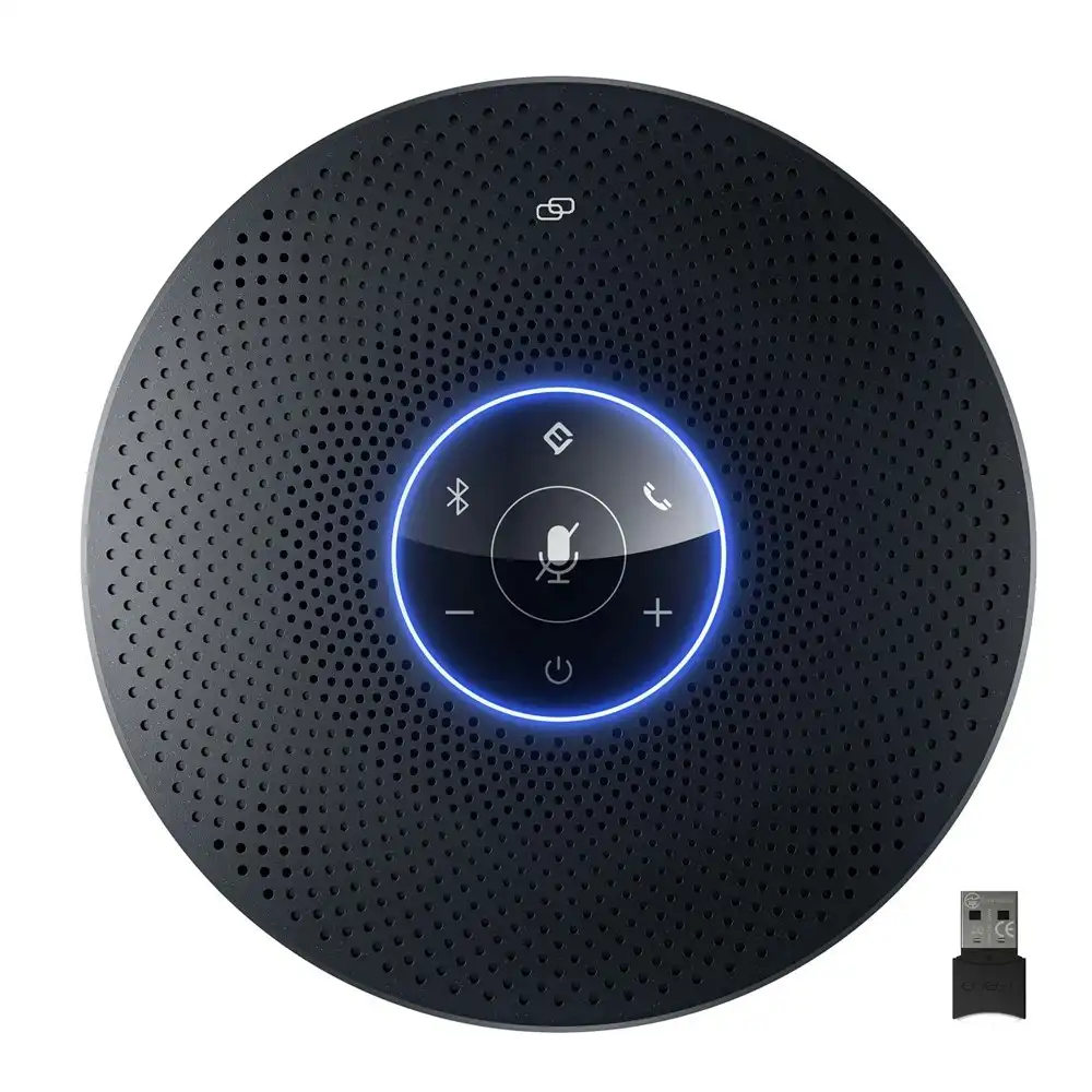 Emeet OfficeCore M2 Max Professional 5W Speakerphone w/ Noise Filtering Black