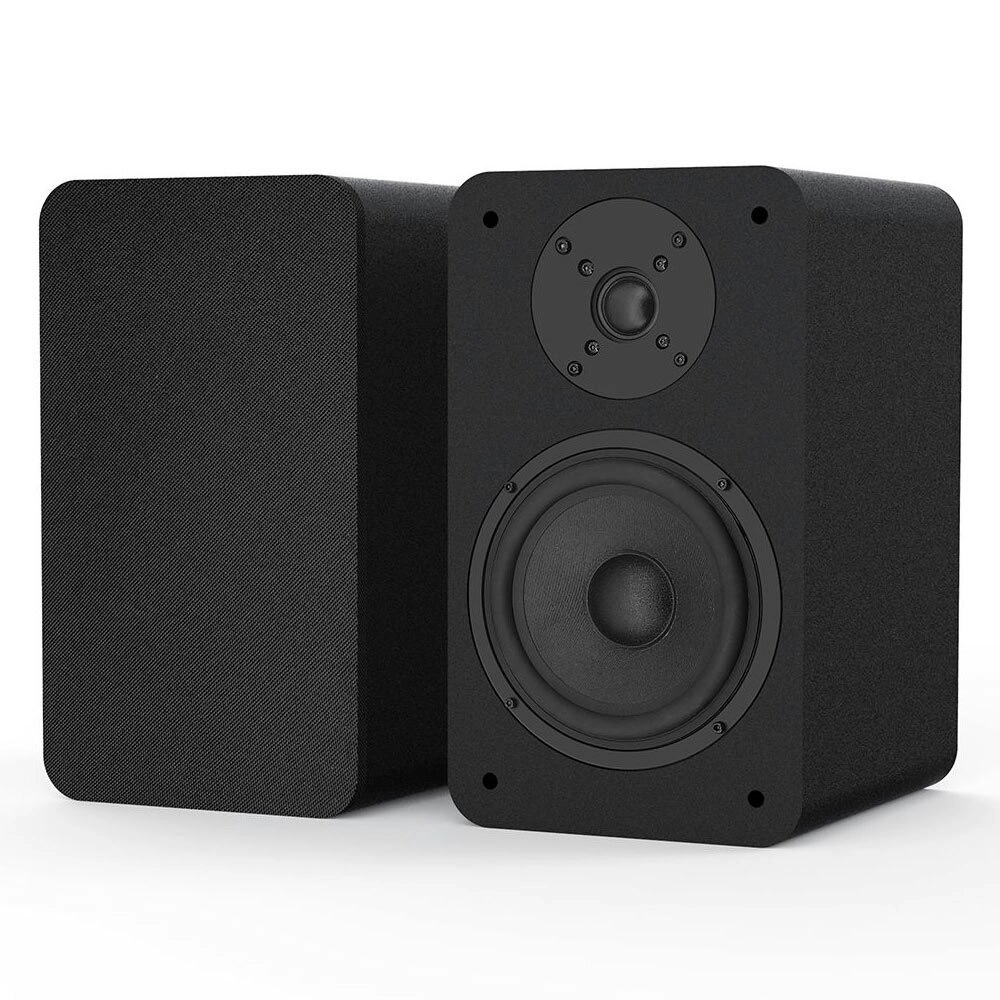 Silcron Purity 2-Way Passive Home Entertainment Bookshelf Speakers - Black