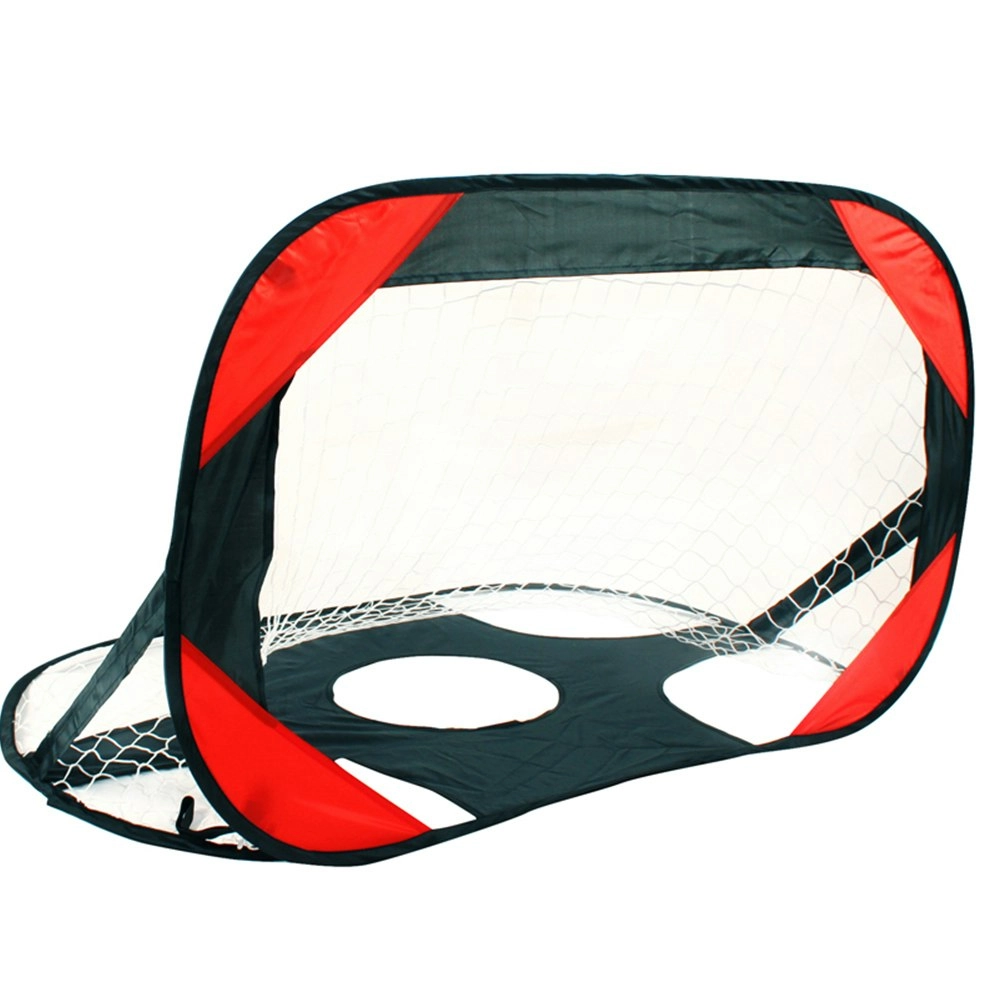 Toys For Fun 2-in-1 Foldable 43.5x32cm Portable Soccer Net Outdoor Sports Red