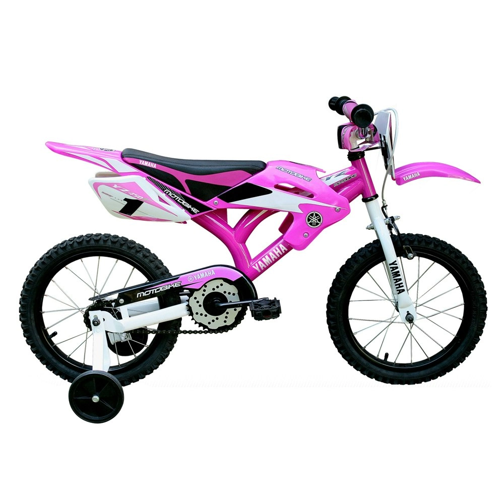 Yamaha Kids/Children MotoBike Child’s BMX Girls Youth 16" Bicycle Bike Pink 3+