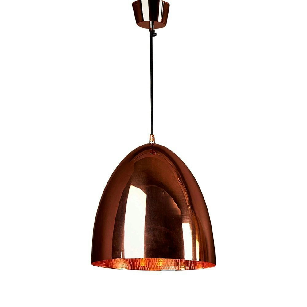 Belle Egg Brass Ceiling Pendant Light 30cm Hanging Room Lamp Home Decor Copper