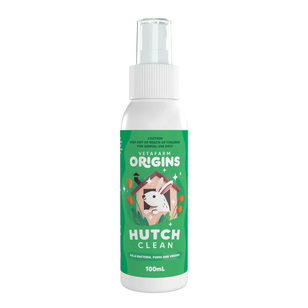 Vetafarm Origins Hutch Clean For Small Animals - 100ml & 500ml