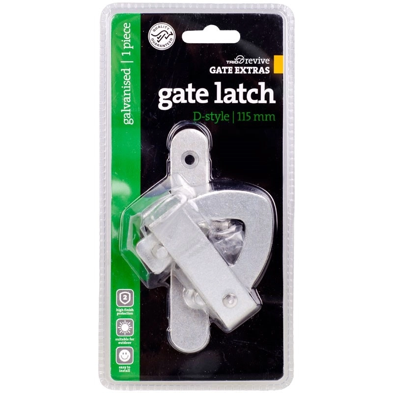 Latch Gate D Type Zinc