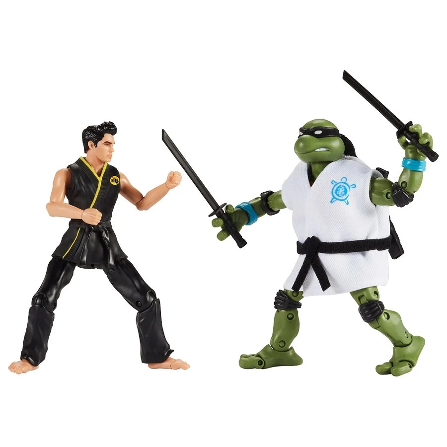 TMNT VS Cobra Kai 2-Pack 6" Figure Leo Vs Miguel Diaz