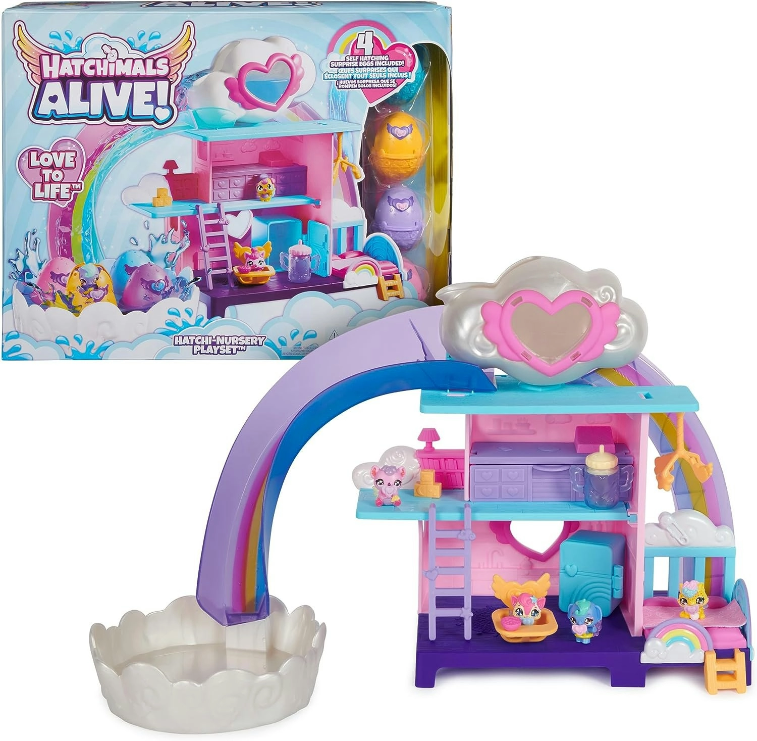 Hatchimals Alive Water Hatch Deluxe Hatchi-Nursery Playset