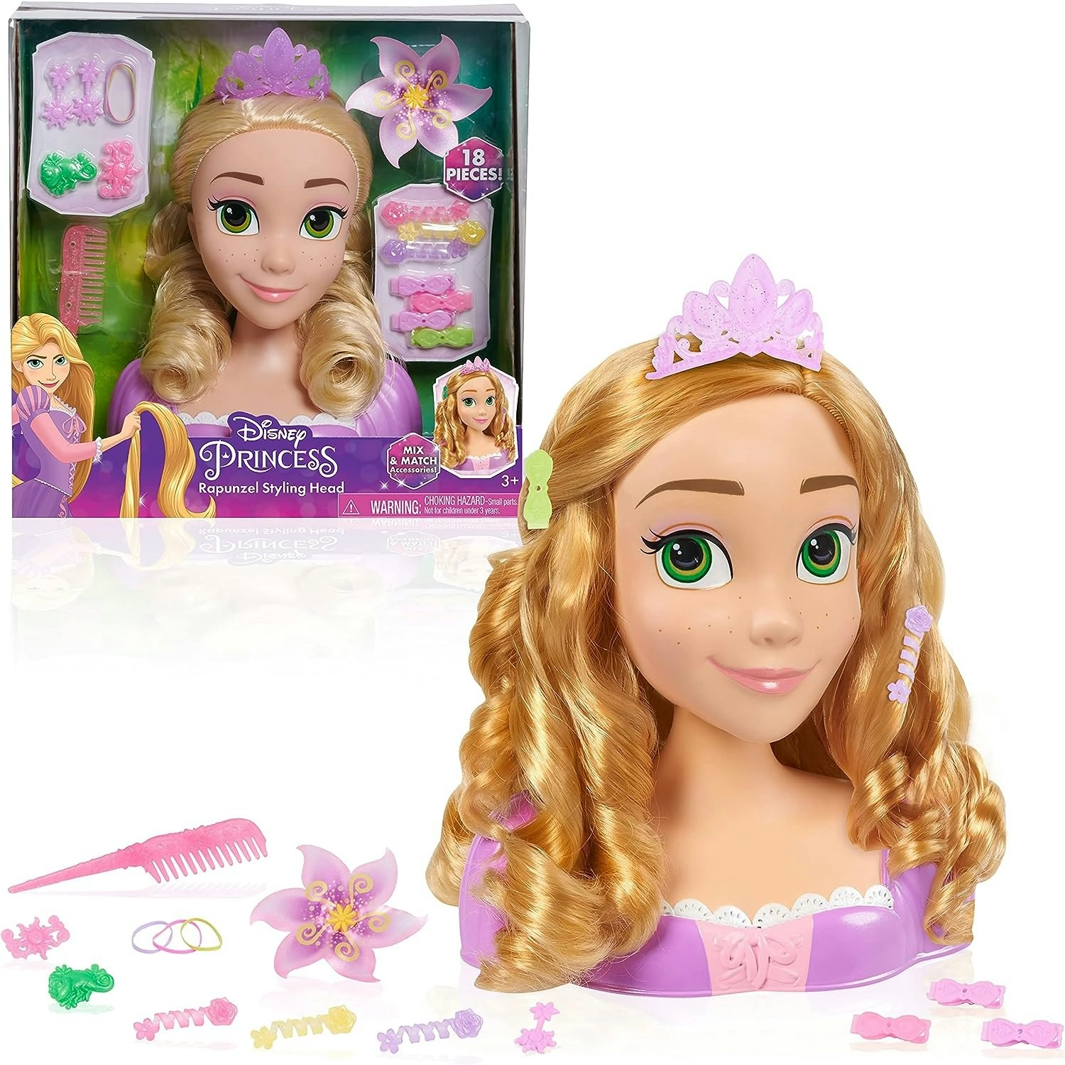 Disney Princess Rapunzel Styling Head