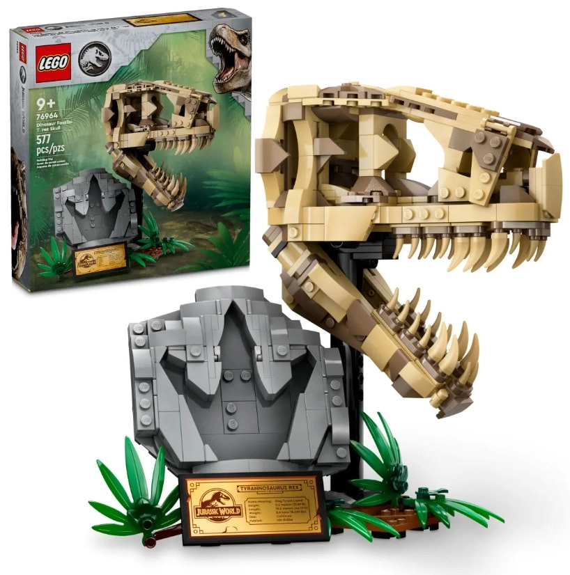 LEGO Jurassic World Dinosaur Fossils: T. rex Skull 76964