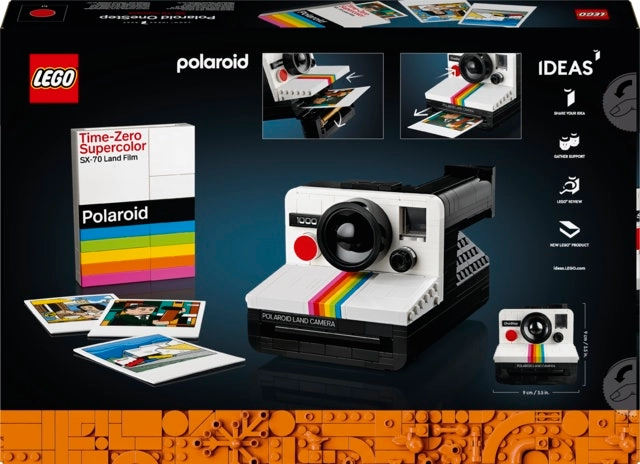 LEGO Ideas Polaroid OneStep SX-70 Camera 21345