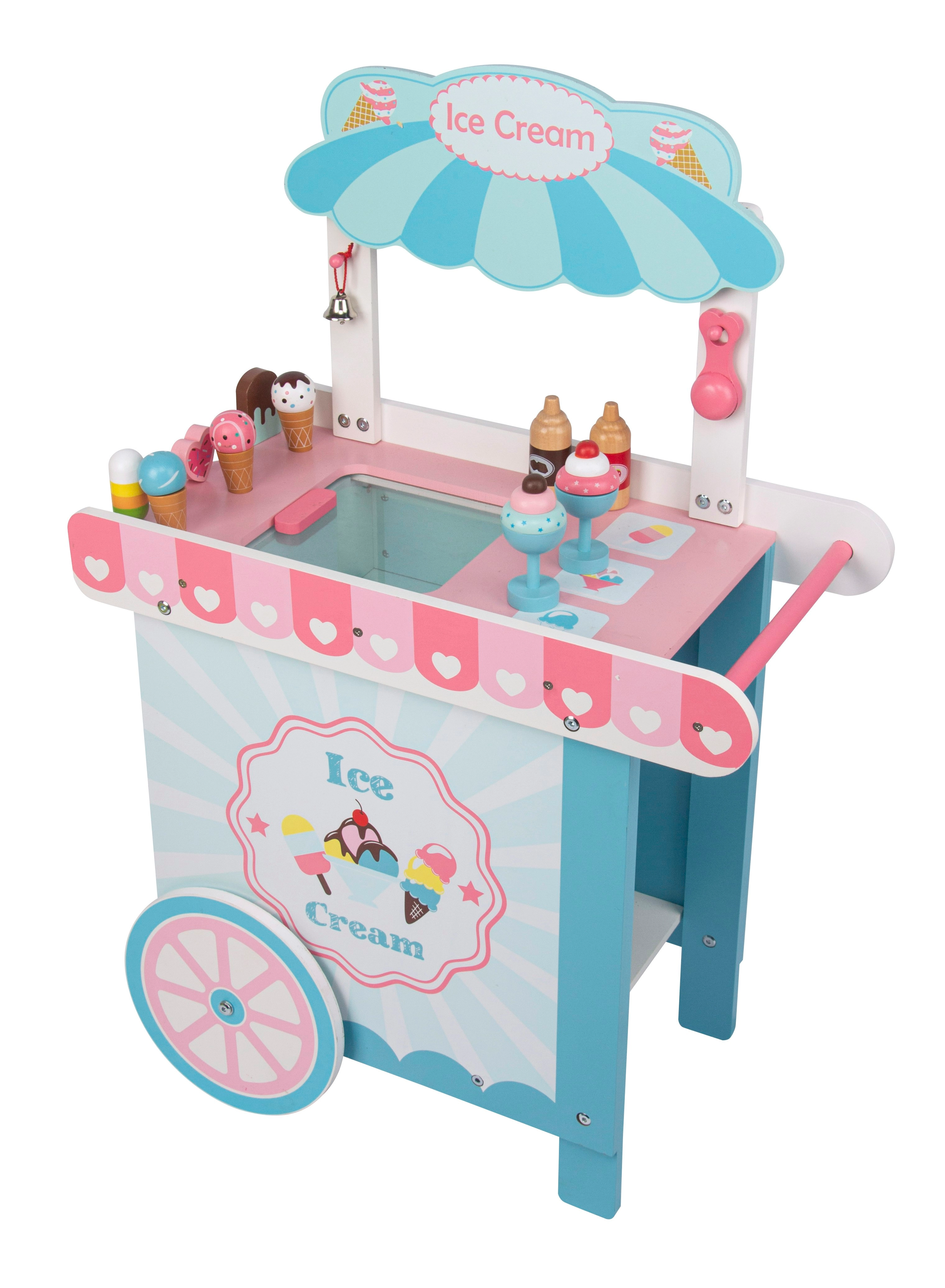 Wooden Ice Cream Stand