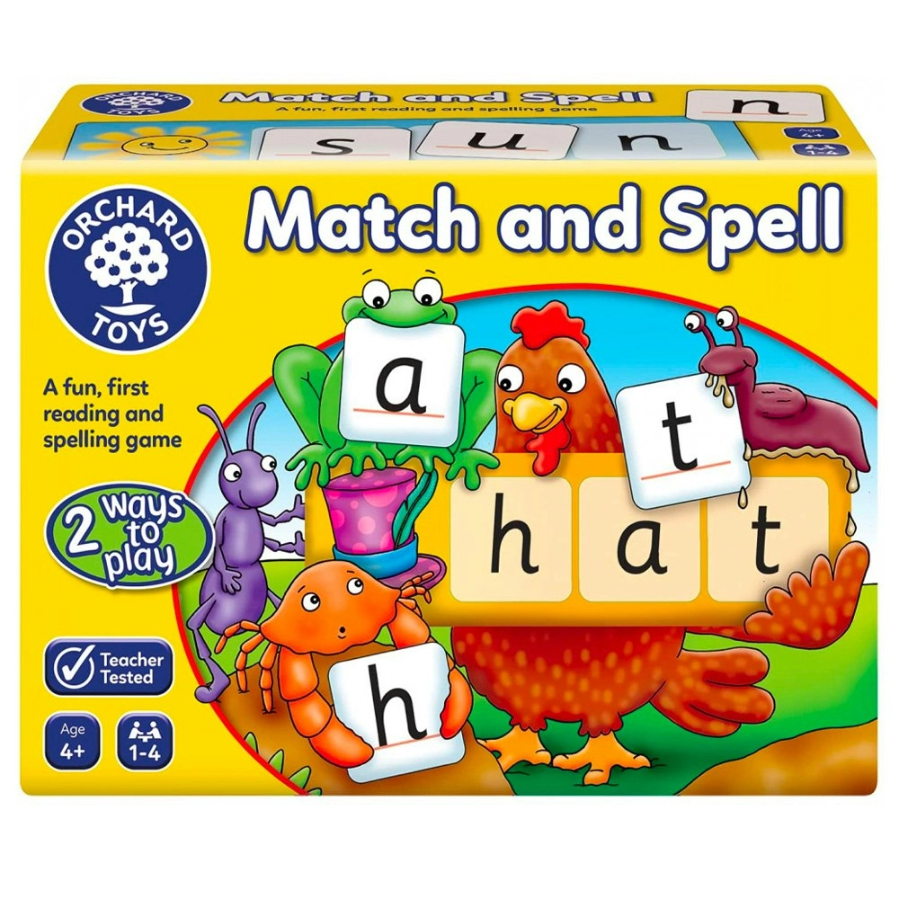 Orchard Game Match & Spell Kids/Children Word Educational Learning Letter Game