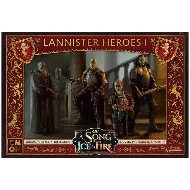 CMON A Song Of Ice & Fire Miniatures Game Figure TTRPG Lannister Heroes 1 14y+