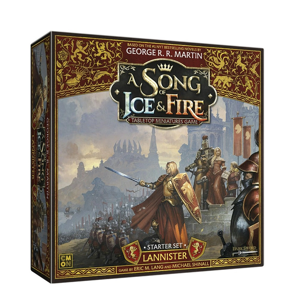 CMON A Song Of Ice & Fire Tabletop Miniatures Game Lannister Starter Set 14y+