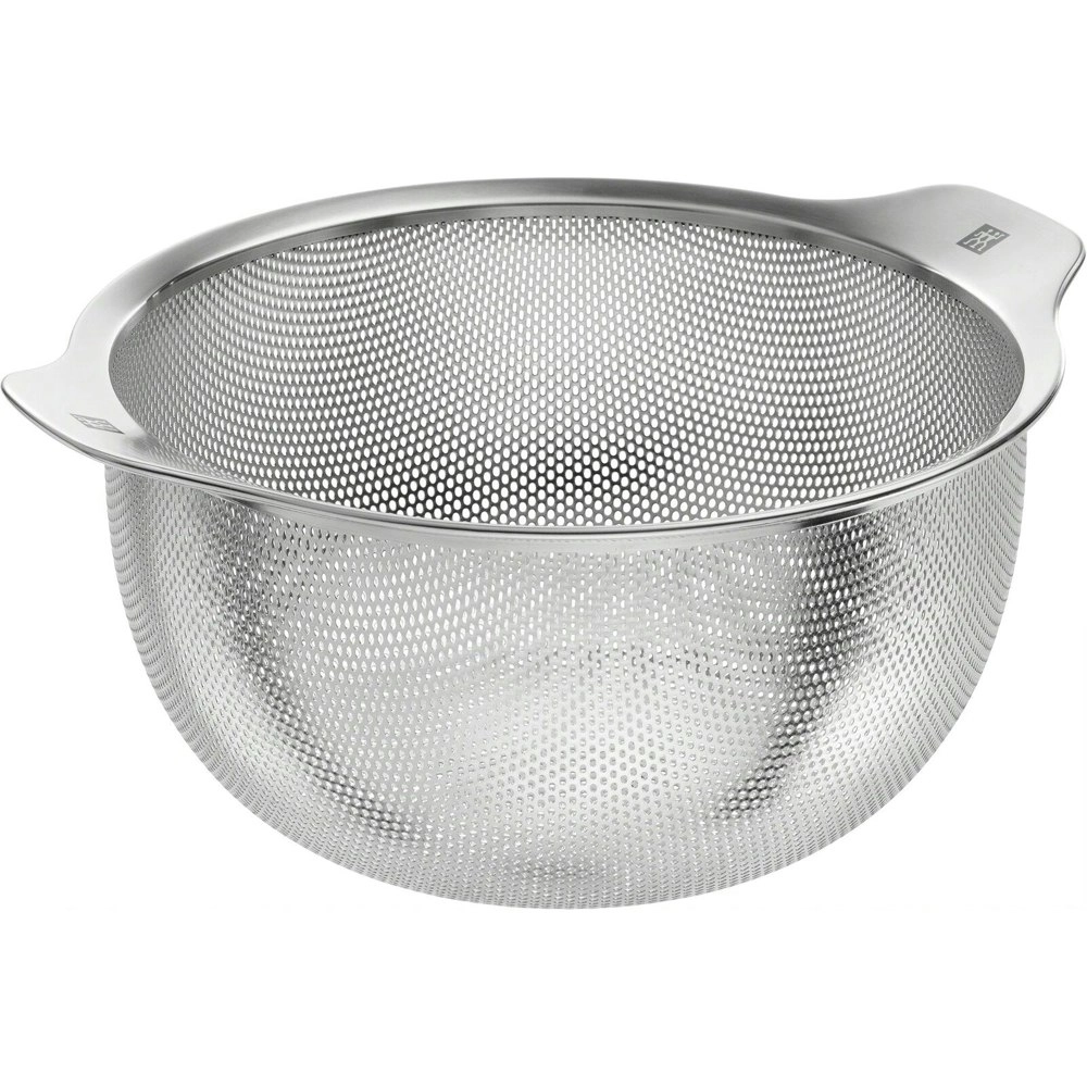 Zwilling Stainless Steel 24cm Colander Fruit/Vegetable Strainer w/ Handle Silver