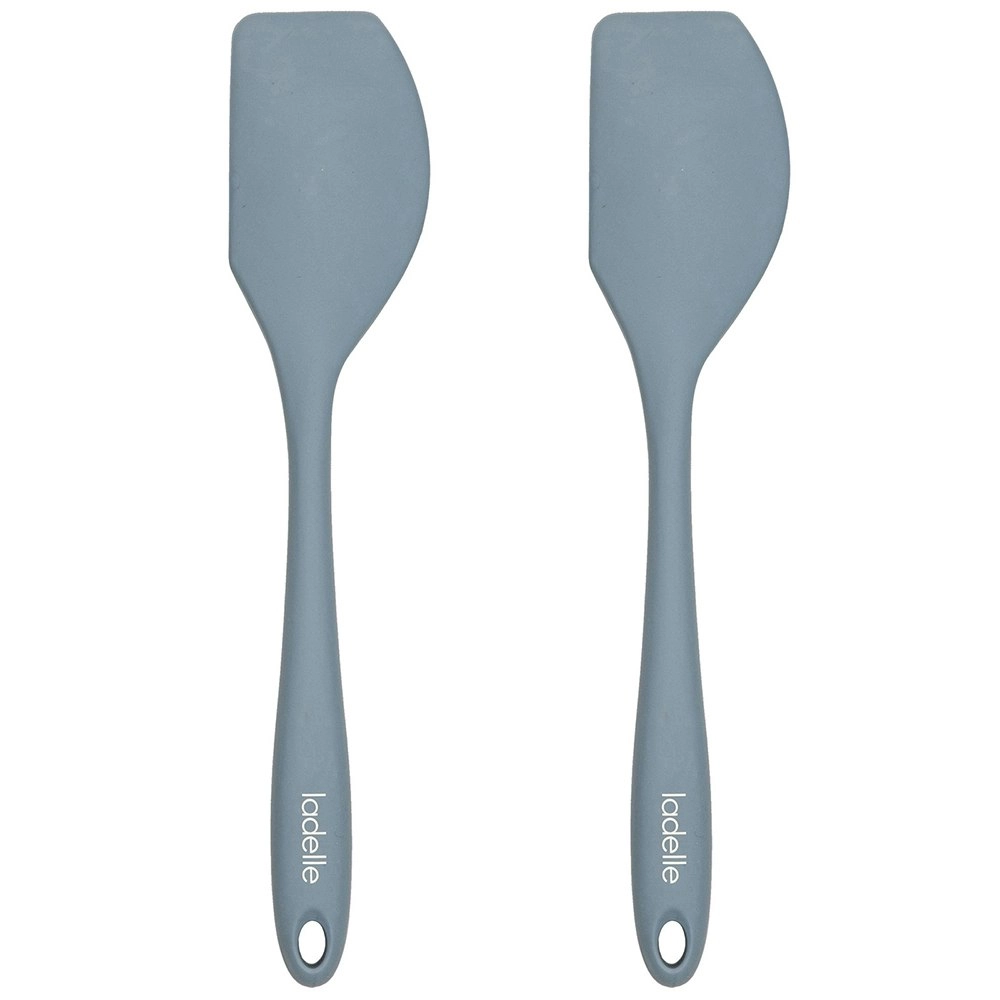 2x Ladelle Craft Blue Silicone Kitchenware Spatula Cooking/Serving Utensil