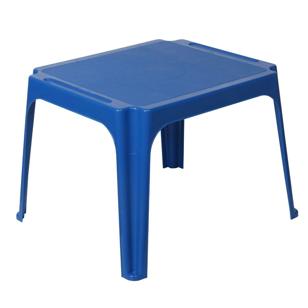 Tuff Play 60cm Tinker Table Kids Plastic Desk Furniture Indoor/Outdoor 2-6y Blue