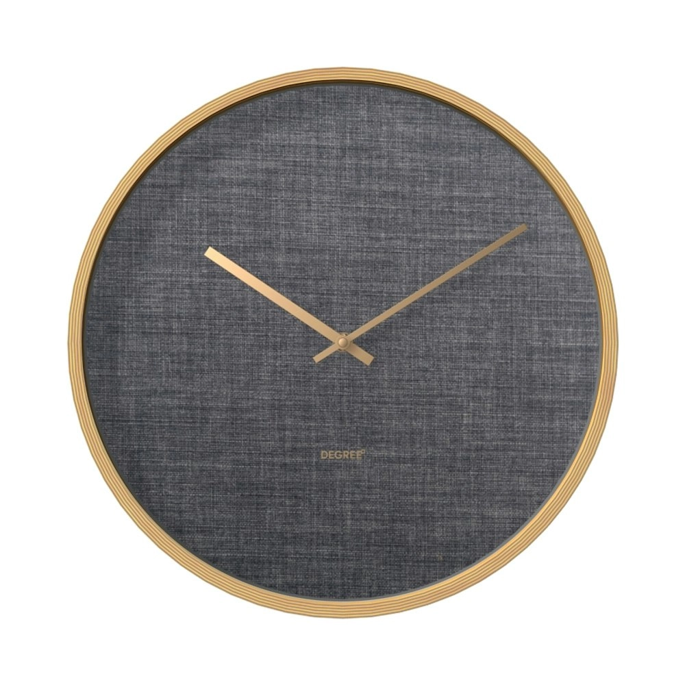 Degree Bentwood Suit Home Room Decor Hanging Wall Analog Round Time Clock 50cm