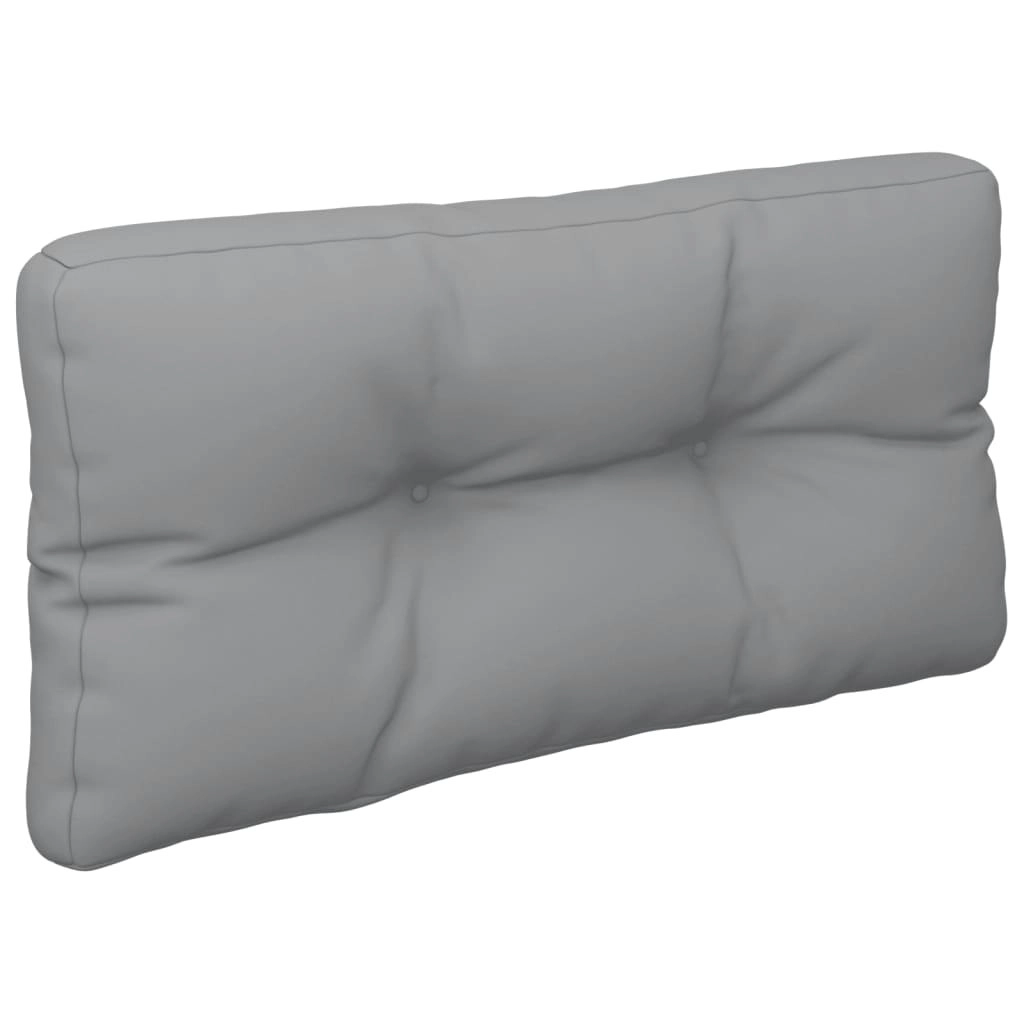 Pallet Cushion Grey 70x40x12 cm Fabric 314449