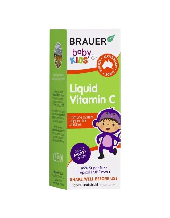 Brauer Baby & Kids Liquid Vitamin C 100mL