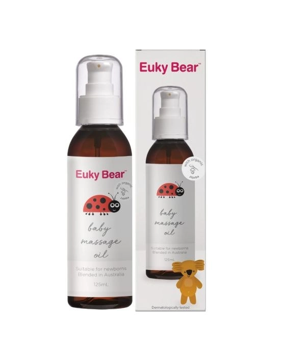 Euky Bear Baby Massage Oil 125ml