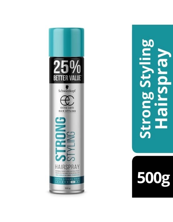 Schwarzkopf Extra Care Strong Styling Hairspray 500g