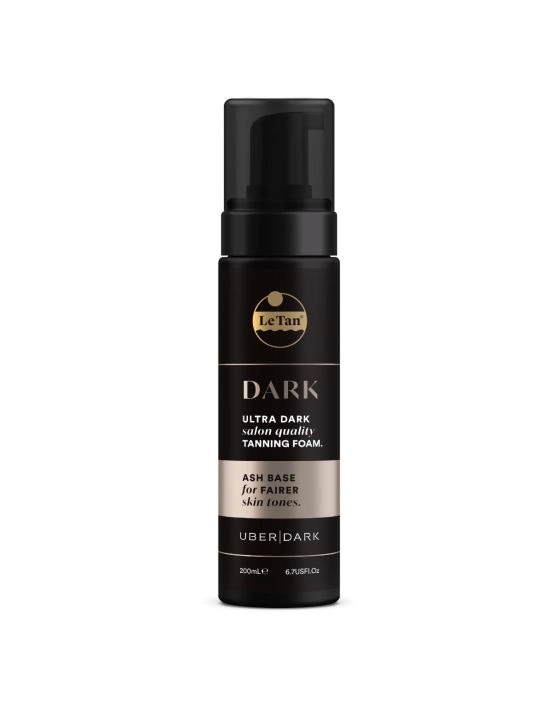 Le Tan Uber Dark Self Tanning Foam Ash Base 200mL