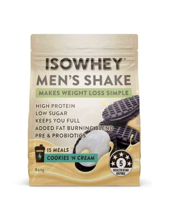 IsoWhey Men's Shake 840g Cookies ‘N Cream