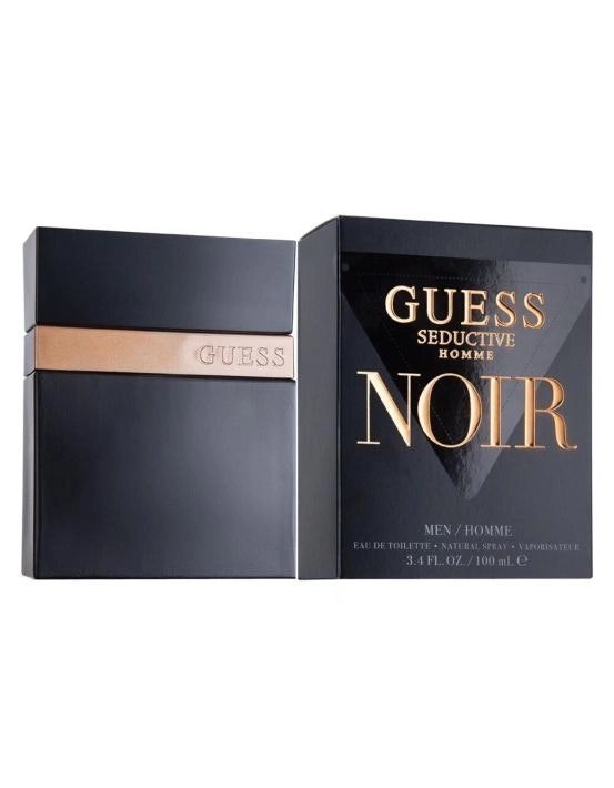 Guess Seductive Homme Noir Eau De Toilette 100ml