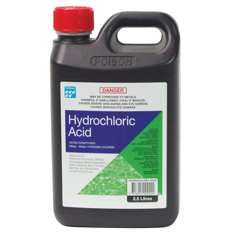 Hydrochloric Acid 2.5L