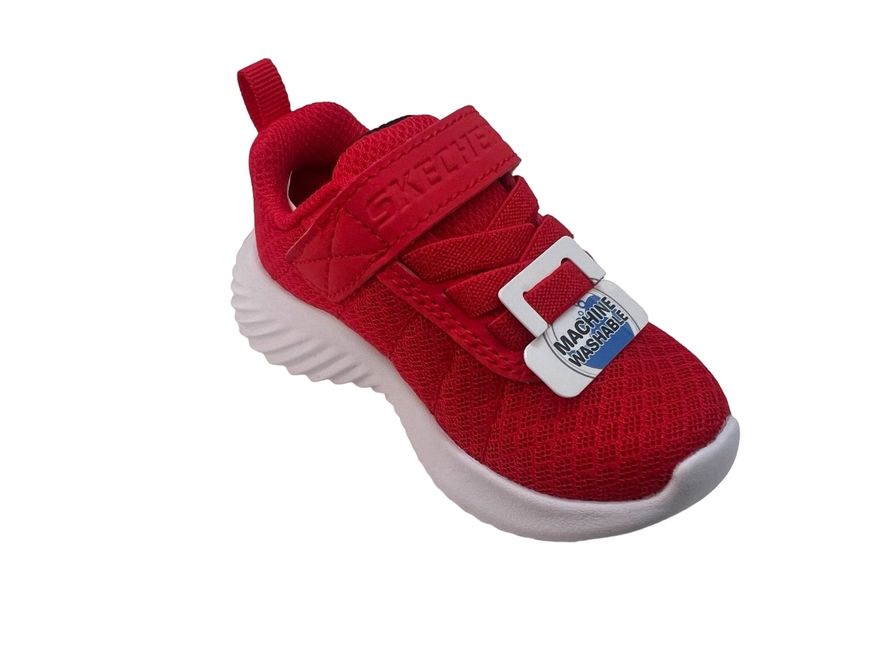 Kids Skechers Unisex Bounder Baronik Red Shoes Boys Girls Sneakers