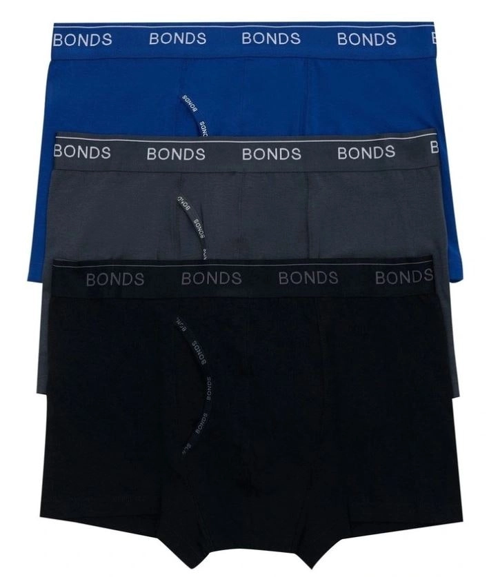 15 X Bonds Mens Guyfront Luxe Trunk Underwear - 11K