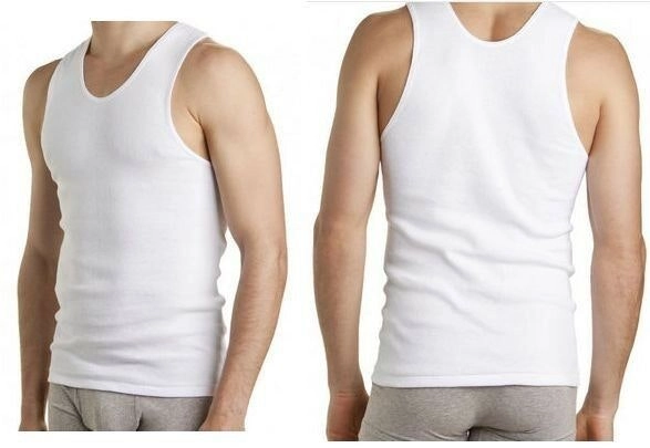 Mens Bonds 9 Pack White Chesty Singlets - Plus Size Singlet Pack Size 24 26 28