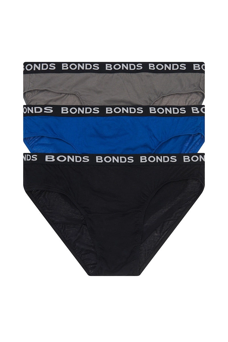 9 x Mens Bonds Hipster Brief Underwear Plus Size Multicoloured