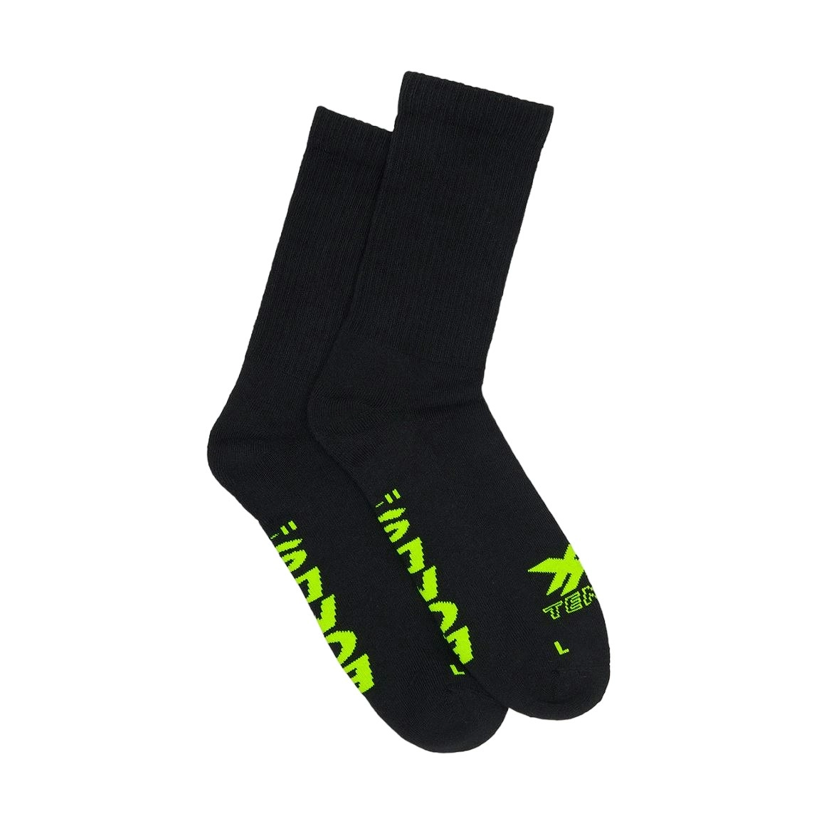 8 x Bonds Mens X-Temp Crew Comfy Cushioned Sole Black Socks