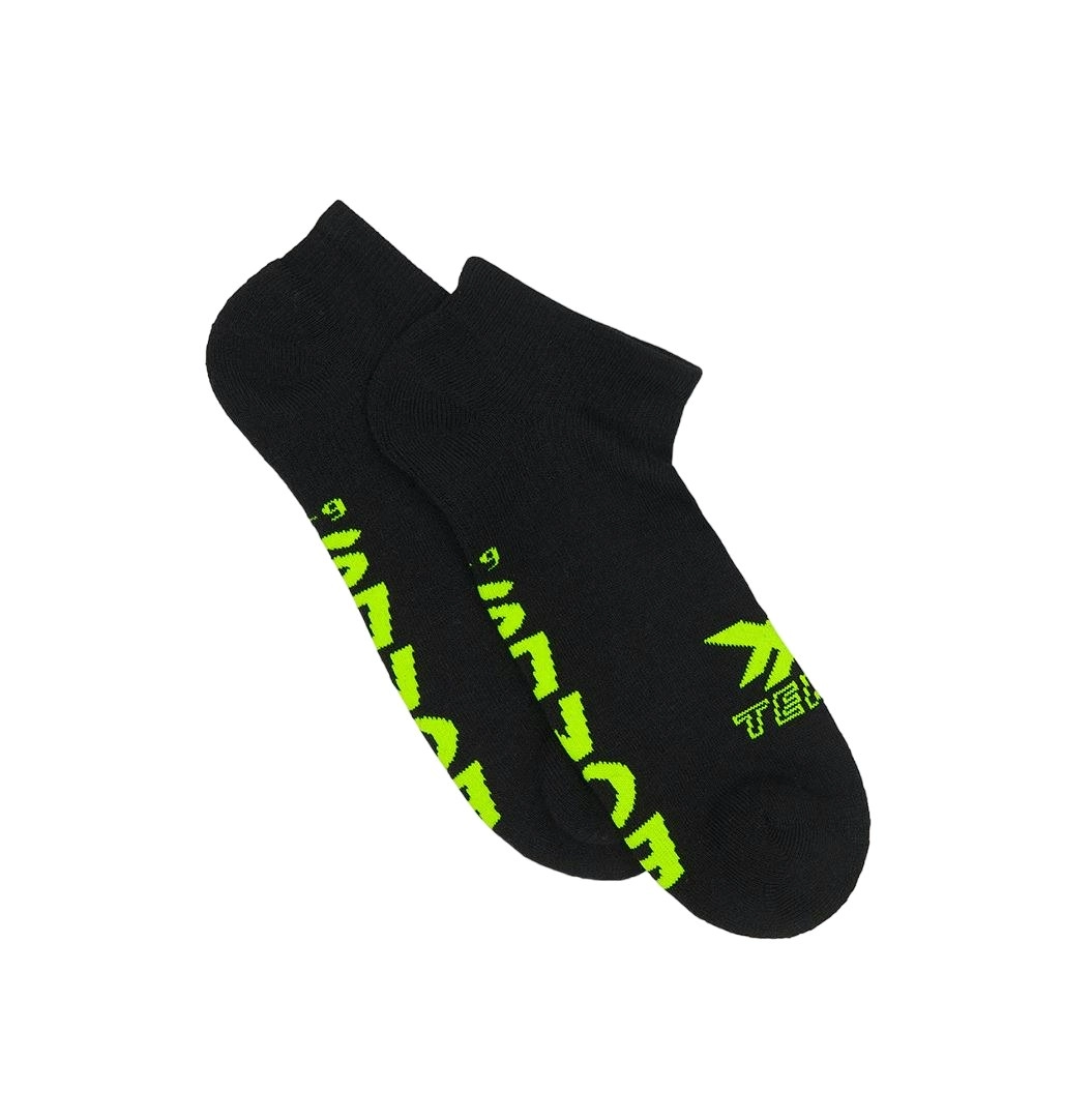 12 X Bonds Mens X-Temp Comfy Cushioned Low Cut Black Socks