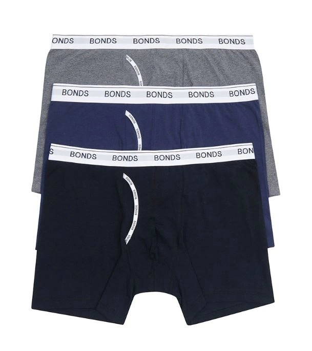 15 X Bonds Mens Guyfront Mid Trunk Underwear - 01K