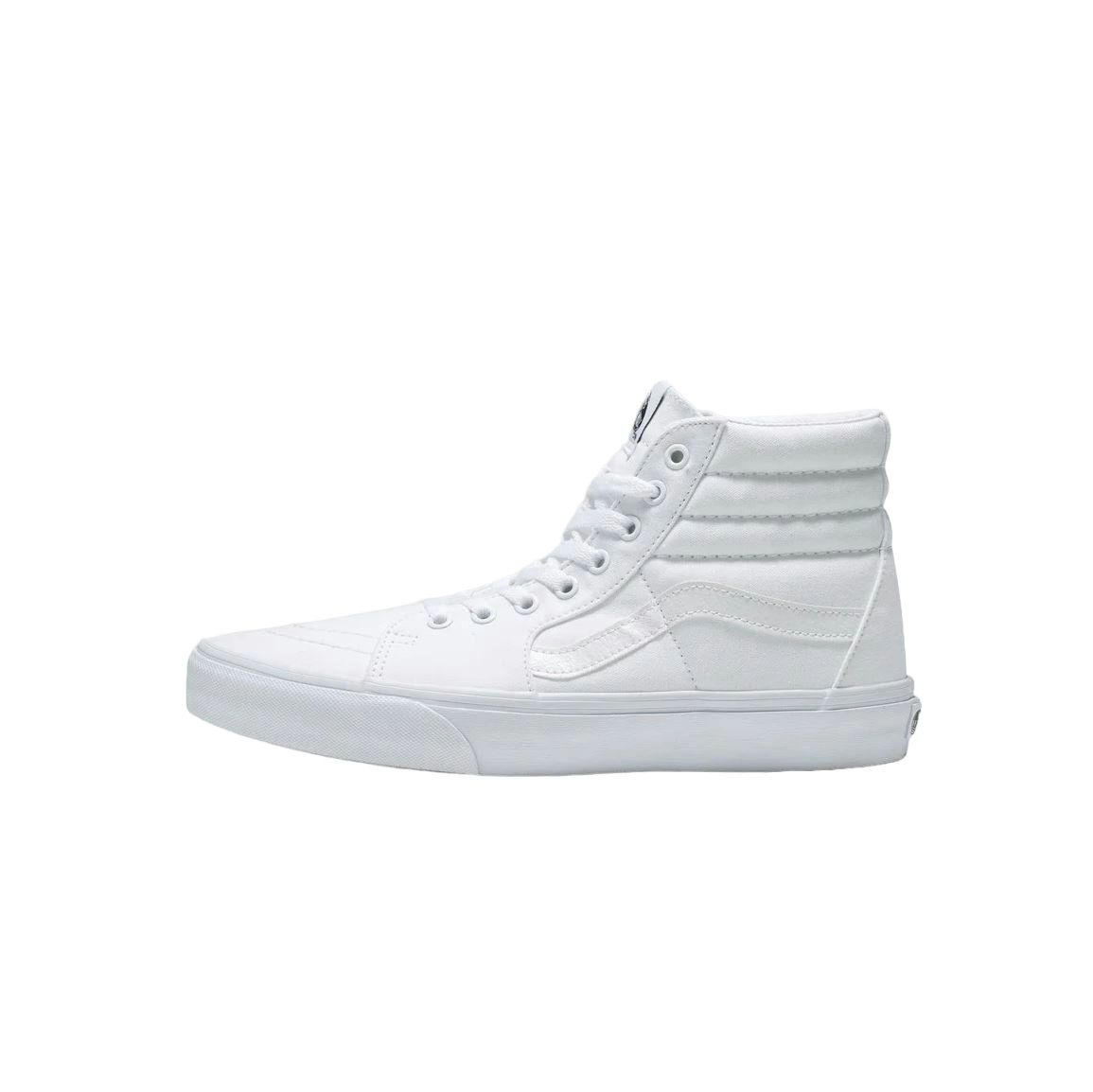 Unisex Vans Sk8-Hi True White Lace Up High Top Shoes