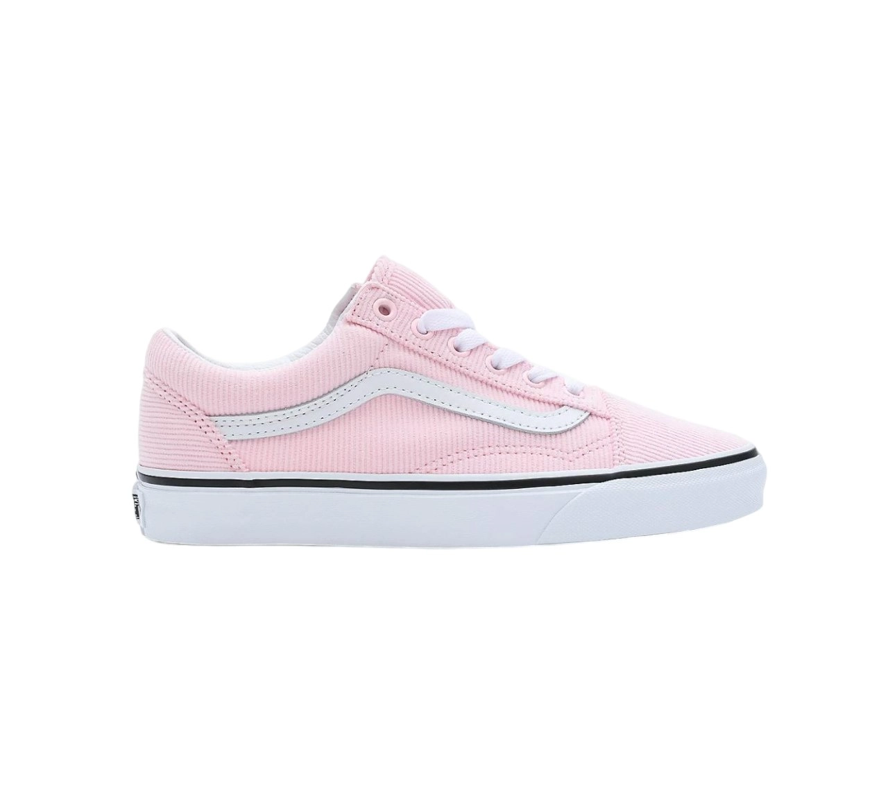 Unisex Vans Old Skool Mini Cord Pink Lace Up Shoes