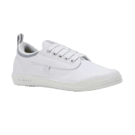 Dunlop Volleys International Volley Low Canvas Casual Mens Shoes - White/Grey