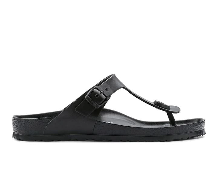 Mens Birkenstock Gizeh Eva Black Slip On Sandals