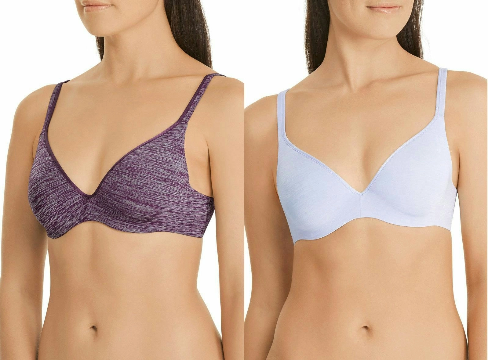 2 x Berlei Barely There Bras Contour Underwire Bra Womens Pack (62K)