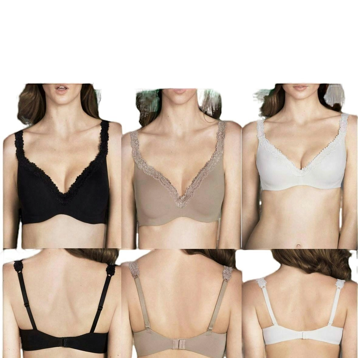 Berlei Barely There Luxe Lace Contour Bra Womens Black Nude Ladies Cup Size