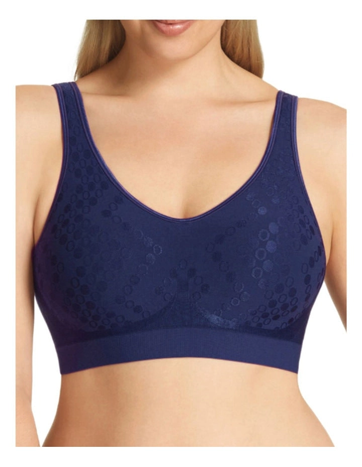 Playtex Comfort Revolution Contour Wirefree Bra - Navy