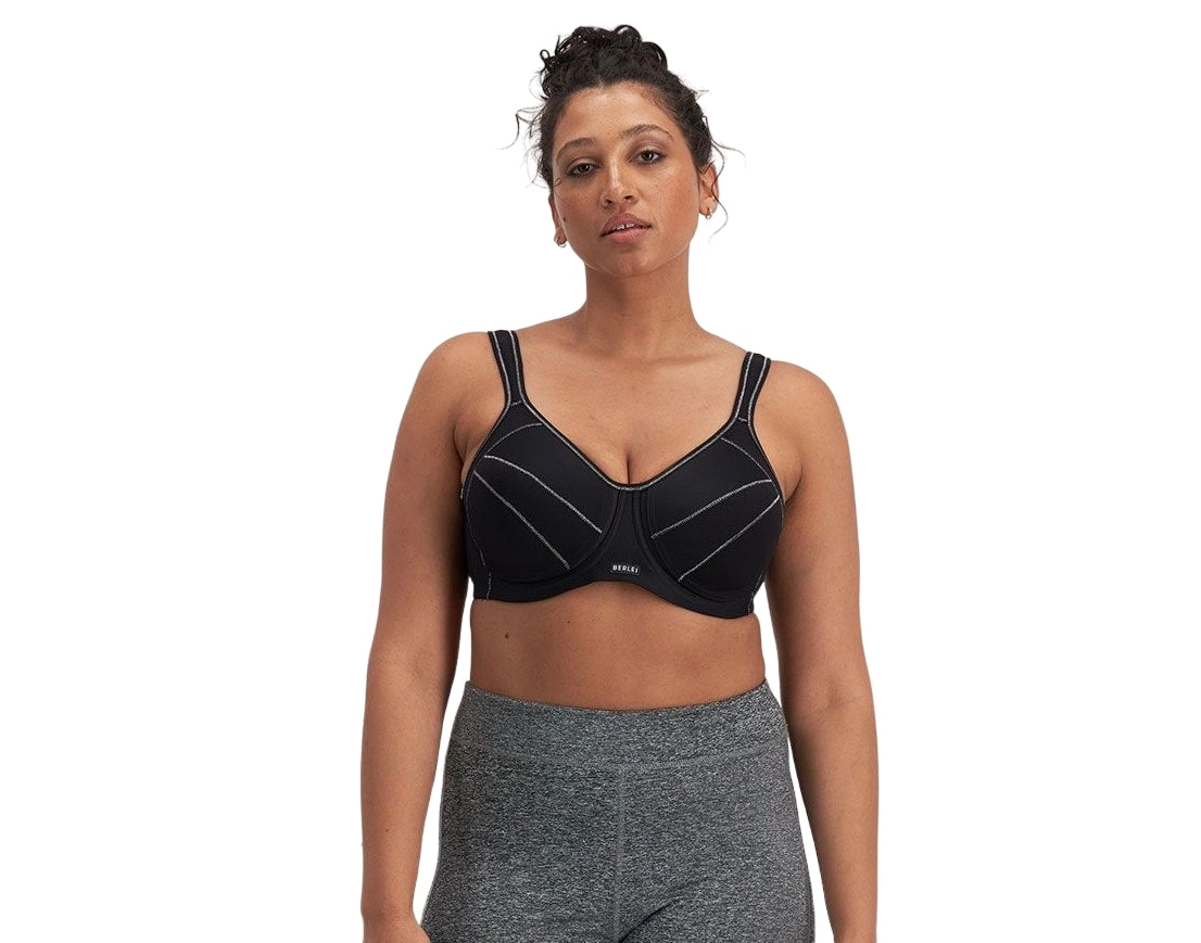 Berlei Curves Underwire Full Support Sports Bra Black