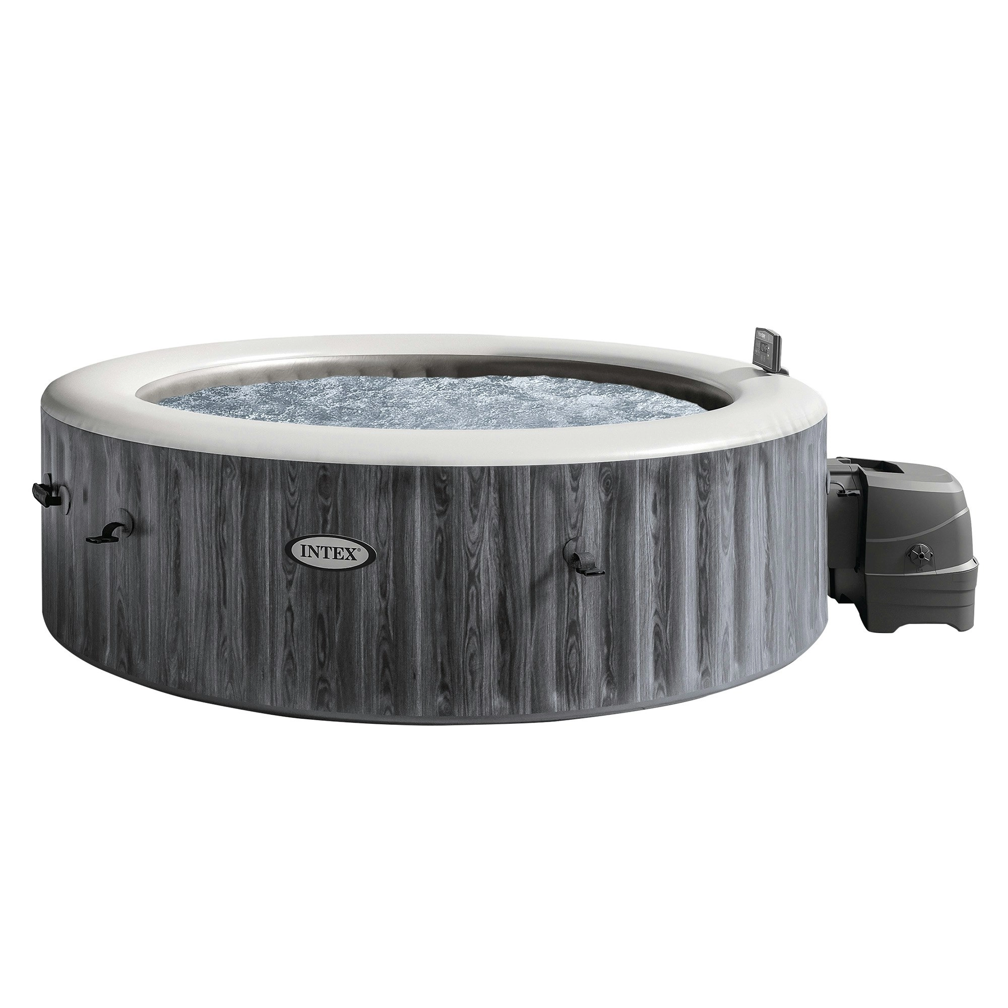 Intex PureSpa Greywood Deluxe Inflatable Hot Tub - 6-Person