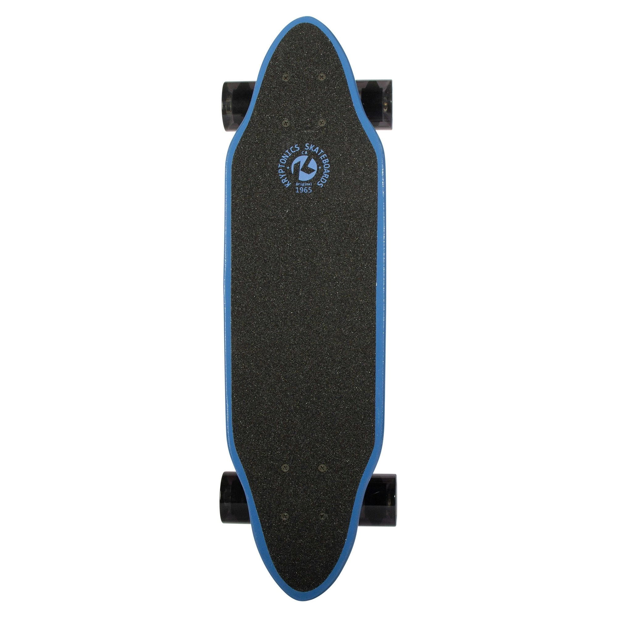 Kryptonics 26-inch Mini Cutaway Cruiser Skateboard Board - 89 IS Fine